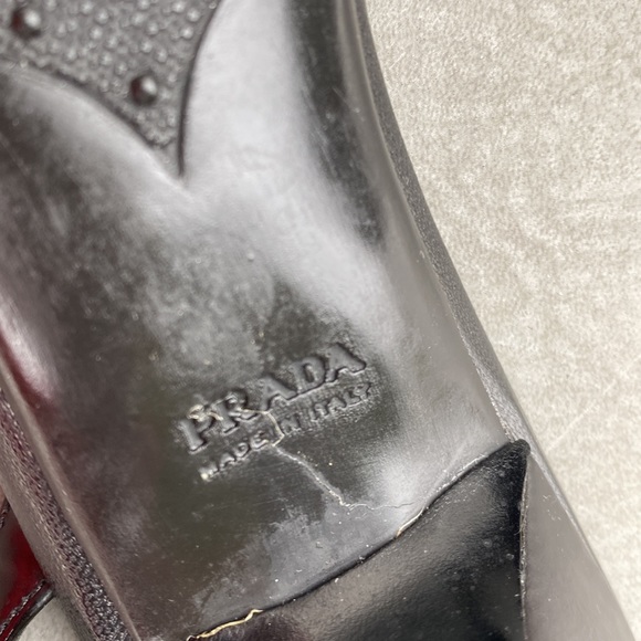 Prada black leather sandals with adjustable straps size 39 - Picture 7 of 8